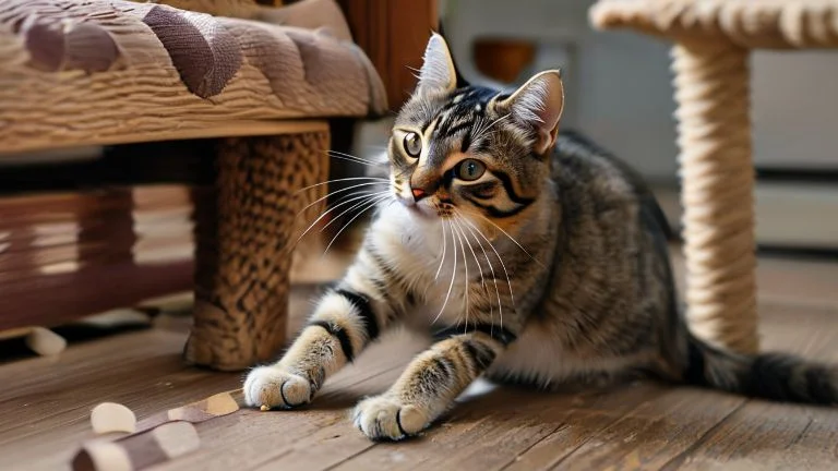 Entenda o Comportamento Felino por trás do Arranhar Móveis