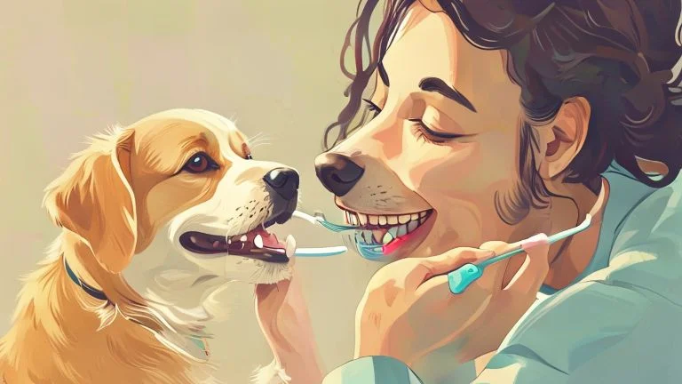 Escovação dental canina: Técnicas eficazes para a saúde do seu pet
