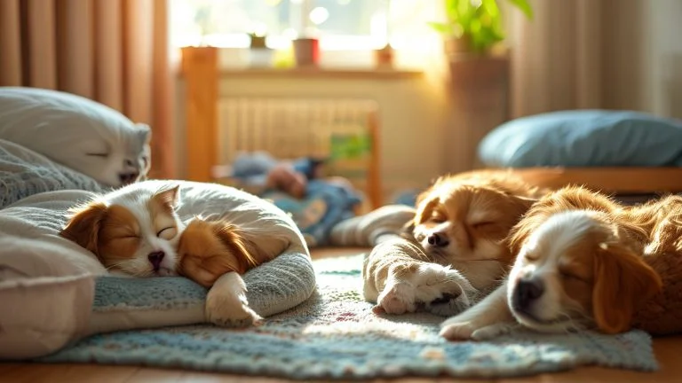 Guia de Sono para Pets: Rotinas Saudáveis para Seu Animal de Estimação