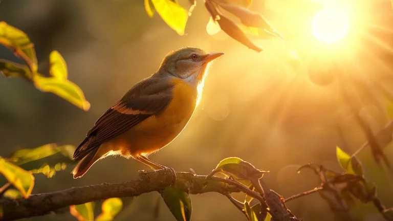 Os Segredos do Sol e Sua Vital Importância para os Pássaros