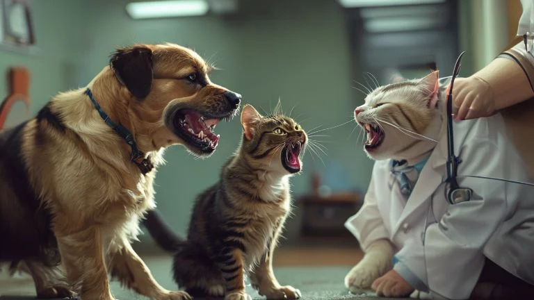 Compreendendo e Gerenciando a Agressividade em Animais de Estimação